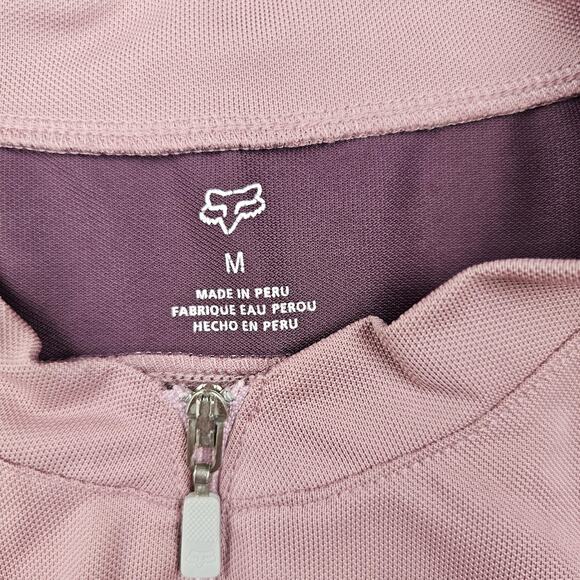 Fox Racing Cycling Shirt Womens Medium Sleeveless Half Zip Athletic MTB Bike BMX - Picture 2 of 5